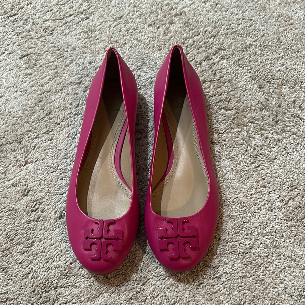 Tory Burch Pink Flats